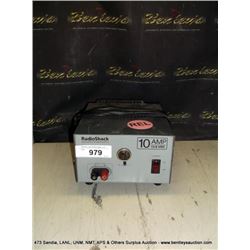 RADIO SHACK 10 AMP REGULATED POWER SUPPLY (print sequence:) 65227