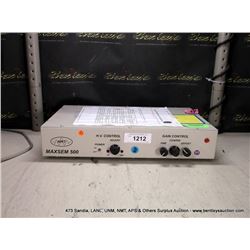 AMT MAXSEM 500 HV/GAIN CONTROL (print sequence:) 65331 806331