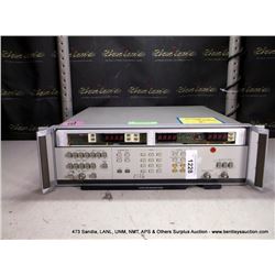 HP 8165A 50MHZ PULSE/FUNCTION GENERATOR (print sequence:) 65333 544347