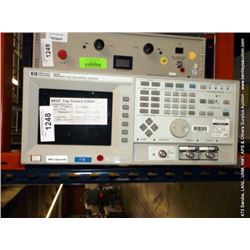HP 5371A FREQUENCY & TIME INTERVAL ANALYZER (print sequence:) 65352 675704