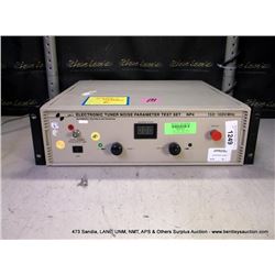 CTN NP4 ELECTRONIC TUNER NOISE PARAMETER TEST SET (print sequence:) 65353 671085