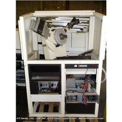 LARGE CABINET WITH ELECTRONIC PARTS KEVEX RAY MODEL 2005-212 (print sequence:) 1500150