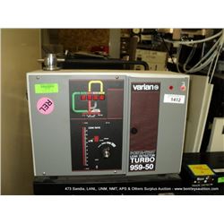 VARIAN 959-50 PORTA-TEST LEAK DETECTOR TURBO (print sequence:) 65481 771561