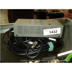 I.D.X. IA-60A DC POWER UNIT W/ CABLES