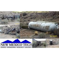 NEW MEXICO TECH - CORP YARD SCRAP LOCATION: NEW MEXICO TECH, SOCORRO, NM DEPOSIT: $ 5,000.00 REQUIRE