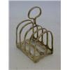 A CANADIAN NORTHERN STEAMSHIP TOAST RACK, Dixons plated, five bar  20-40...