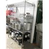 Image 1 : 2' X 4' - 4 Shelf Metro Rack