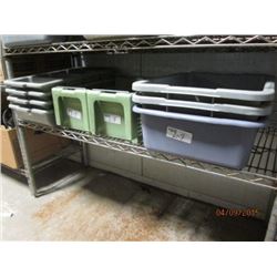 Shelf Lot Cutlery Tubs and Bus Bins, Etc