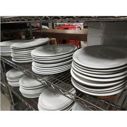 Shelf Lot of Various Platters (approx 39)