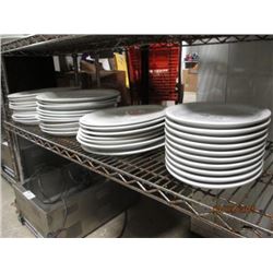 Shelf Lot of Various Platters (approx 37)