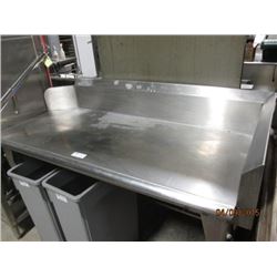 Approx 5' S/S Dishtabling