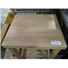 Image 1 : New 18" X 21" Mobile Butcher Block Table