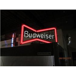 Budwiser Neon Beer Sign