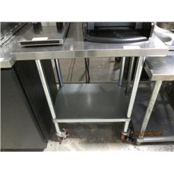3ft X 2ft S/S Mobile Table