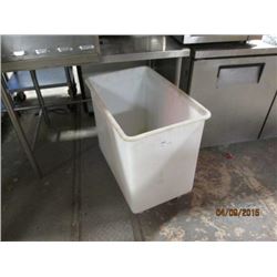White Flour Bin