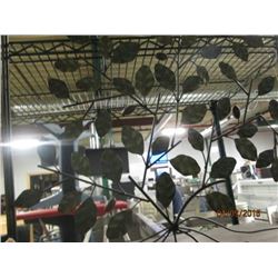 Shelf Lot of Metal Wall Art