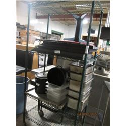3ft Exopy Coated Metro Rack Mobile