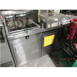 Garland Propane Open Pot Fryers + Fry Station