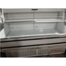 Approx 6ft General Open 2 Deck Meat Case Self Contained