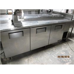 True 93" Pizza Prep Table