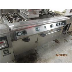 HMI Thinolde Propane Oven with Hot Tops and double Oven