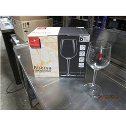 Box of 6 Chardonnay wine glasses (11 1/4oz)
