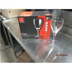 Box of 6 Fiore wine glasses (6 1/2oz)