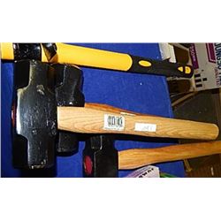 SLEDGE HAMMER- NEW - 4LB - 16" WOOD HANDLE