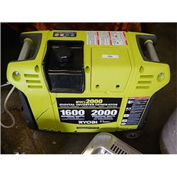 RYOBI 2000W GENERATOR - COSMETIC DAMAGE - NEW