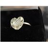 Image 1 : STERLING SILVER RING - 925 - HEART