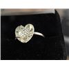 Image 1 : STERLING SILVER RING - 925 - HEART