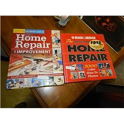 HOME REPAIR BOOKS - 2 TTL