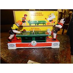 RETRO TIN PING PONG GAME