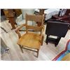 Image 1 : VINTAGE OAK OFFICE CHAIR