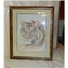 Image 1 : FRAMED LIMITED EDTION PRINT - CHARLES MESSER - TIGER
