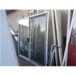 PATIO DOORS - 70 ½" OVERALL LENGTH WITH SCREEN