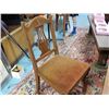 Image 3 : VINTAGE DINING CHAIRS - 4 X BID