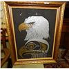Image 1 : FRAMED NATIVE PRINT - CHILD HOOD - ANN ZINKEISEN - 2 EAGLES