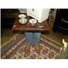 Image 2 : UNIQUE CRAFTED SIDE TABLE - WESTERN LEGS WITH JEANS AND BOOTS