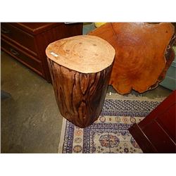 WOOD TRUCK PEDESTAL FOR TABLE BASE