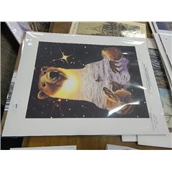 LIMITED EDITION PRINT - EUGENE PENTZ - (PKG # 2) 5PC TTL - COSMIC SERIES - CERTIFICATES INCLUDED - R