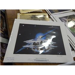 LIMITED EDITION PRINT - EUGENE PENTZ - (PKG # 2) 5PC TTL - COSMIC SERIES - CERTIFICATES INCLUDED - R