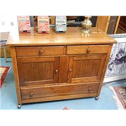 OAK SIDEBOARD