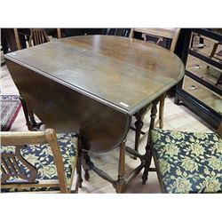 DUNCAN PHYPHE DOUBLE DROP LEAF DINING TABLE