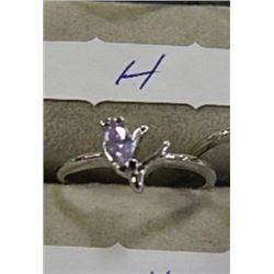 RINGS - ASSORTED - SOLD ON CHOICE - NON-FEROUS - SILVER?