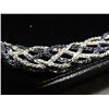 Image 4 : NECKLACE - BLUE WHITE DIAMOND TWIST NECKLACE - 14 RARE BLUE DIAMONDS AND 12 WHITE DIAMONDS - INCLUDE