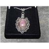 Image 2 : NECKLACE - CUSTOM CRAFTED ONE OF A KIND - PINK RUBY ZOISITE