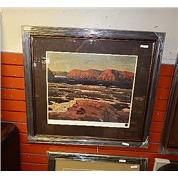 FRAMED LIMITED EDTION - GROUP OF SEVEN - PETEWAWA GORGES - TOM THOMPSON - GALLERY ESTIMATE - $625