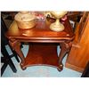 Image 1 : NEW TALL MAHOGANY SIDE TABLE