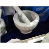 Image 1 : NEW MARBLE MORTAR AND PISTAL - LARGE